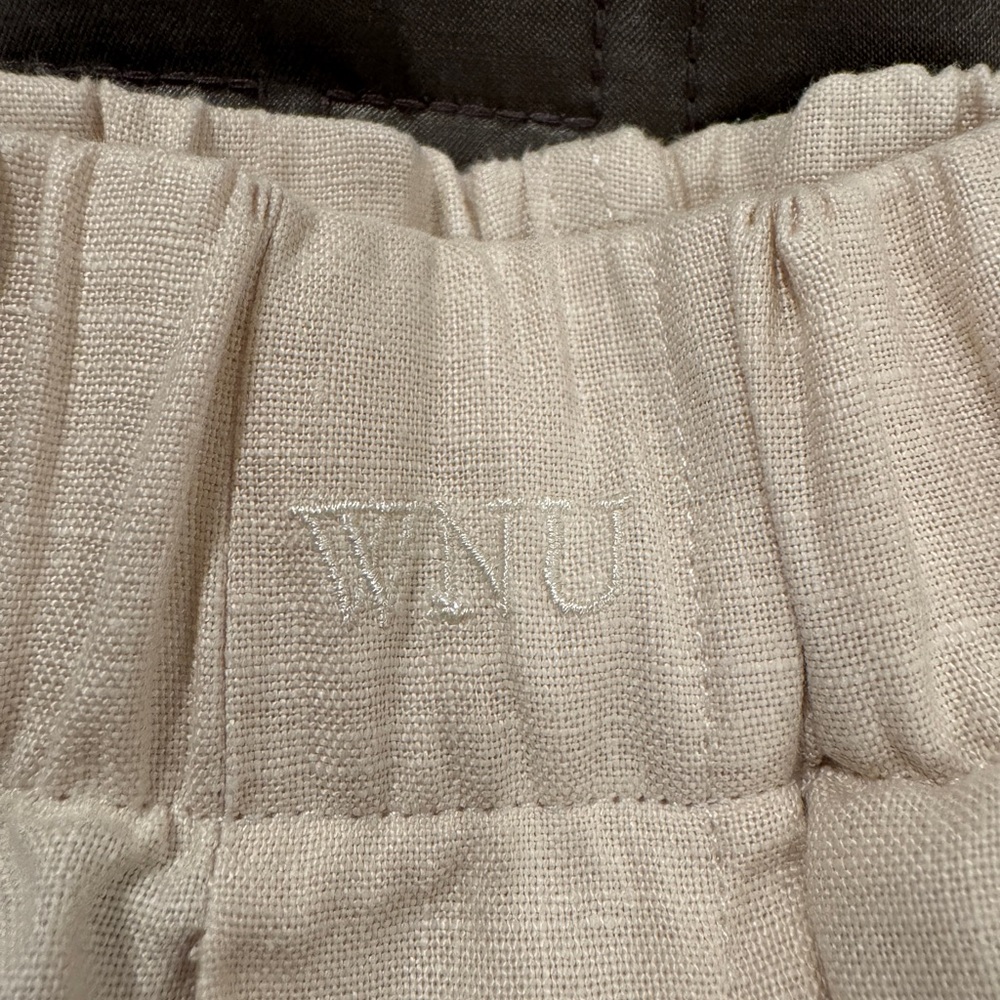 With nothing underneath Hemp palazzo trousers, size US2 - Picture 3 of 7